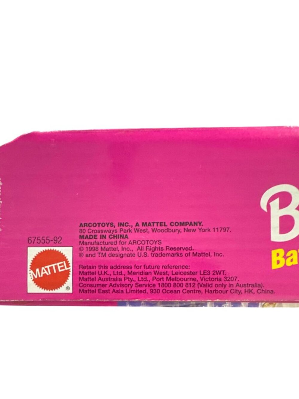 Barbie Bathroom Playset Folding Pretty House Accessories Mattel 1998 Vintage New - Picture 4 of 6